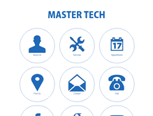 Tablet Screenshot of mastertechautoshop.com